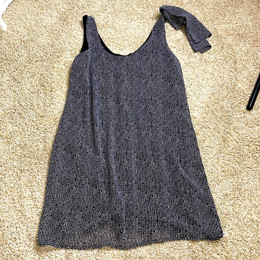 Black and white dress